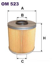 Фильтр масляный Filtron OM 523
