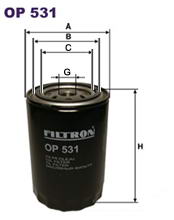Фильтр масляный Filtron OP 531