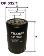 Фильтр масляный Filtron OP 532/1