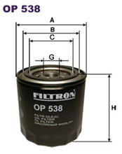 Фильтр масляный Filtron OP 538