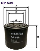 Фильтр масляный Filtron OP 539