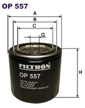 Фильтр масляный Filtron OP 557
