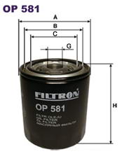 Фильтр масляный Filtron OP 581