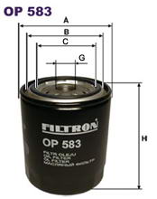 Масляний фільтр FILTRON OP583