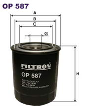 Фильтр масляный Filtron OP 587