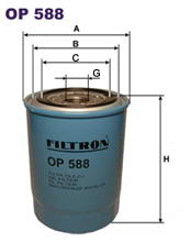 Фильтр масляный Filtron OP 588
