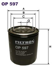 Фильтр масляный Filtron OP 597