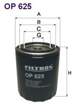 Фильтр масляный Filtron OP 625
