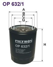 Фильтр масляный Filtron OP 632/1