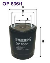 Фильтр масляный Filtron OP 636/1