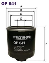 Фильтр масляный Filtron OP 641