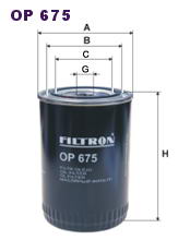 Фильтр масляный Filtron OP 675