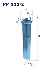 Фильтр топливный Filtron PP 832/2