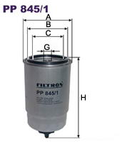 Фильтр топливный Filtron PP 845/1
