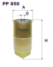 Фильтр топливный Filtron PP 850
