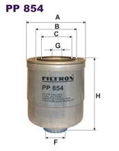Фильтр топливный Filtron PP 854