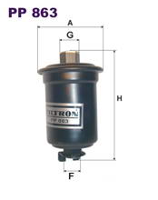 Фильтр топливный Filtron PP 863