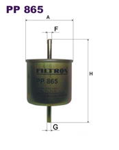 Фильтр топливный Filtron PP 865