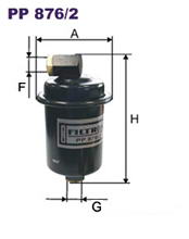 Фильтр топливный Filtron PP 876/2
