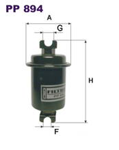 Фильтр топливный Filtron PP 894