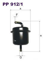 Фильтр топливный Filtron PP 912/1