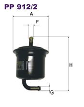 Фильтр топливный Filtron PP 912/2