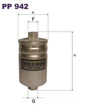 Фильтр топливный Filtron PP 942