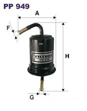 Фильтр топливный Filtron PP 949