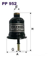 Паливний фільтр FILTRON PP952