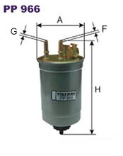 Паливний фільтр FILTRON PP966