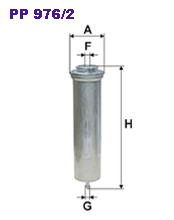 Фильтр топливный Filtron PP 976/2