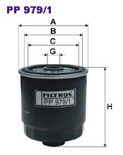 Паливний фільтр FILTRON PP979/1