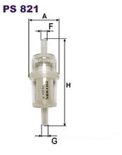 Паливний фільтр FILTRON PS821