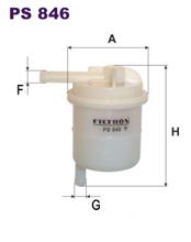 Фильтр топливный Filtron PS 846