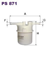 Фильтр топливный Filtron PS 871