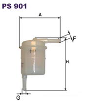 Фильтр топливный Filtron PS 901