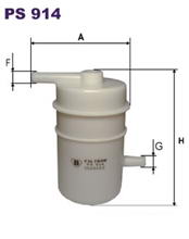 Фильтр топливный Filtron PS 914