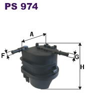 Фильтр топливный Filtron PS 974