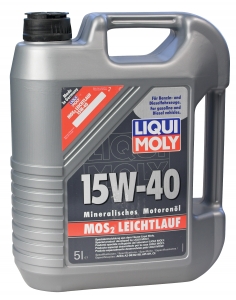 Масло моторное LIQUI MOLY MoS2 Leichtlauf SAE 15W-40 минеральное 5л