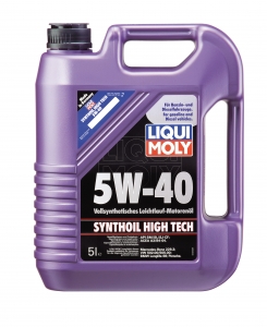 Масло моторное LIQUI MOLY Synthoil High Tech 5W-40 синтетика 5л