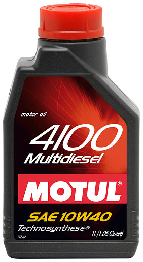 Моторное масло Motul 4100 Multidiesel 10W-40 1л