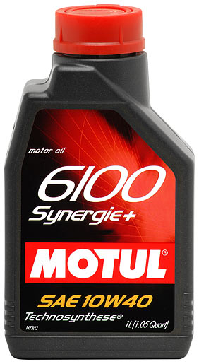Моторное масло Motul 6100 Synergie+ 10W-40 1л