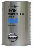 Масло моторное NISSAN STRONG EXTRA SAVE X SM 5W-30 (KLAM3-05301) 1л