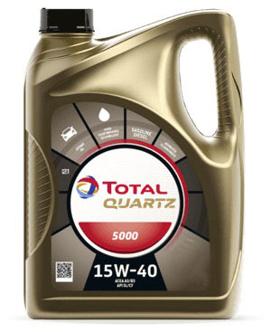 Моторное масло TOTAL QUARTZ 5000 15W-40 4л