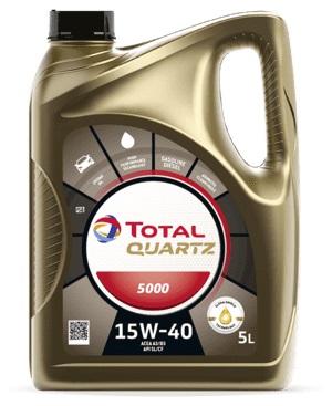 Моторное масло TOTAL QUARTZ Diesel 5000 15W-40 5л