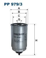 Фильтр топливный  Filtron PP 979/3