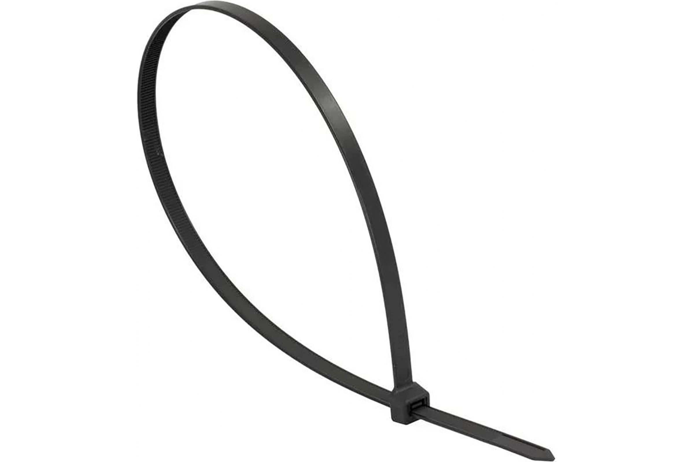 Хомут пластиковый BRECKNER 4,8х290мм черный (100шт)