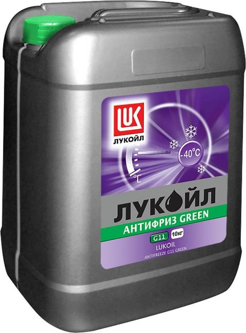 Антифриз ЛУКОЙЛ G11 Green (зелён) 10кг