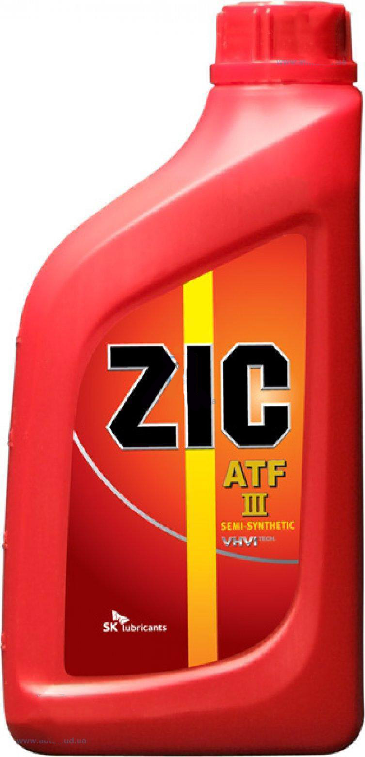 Трансмиссионное масло ZIC ATF 3 1л