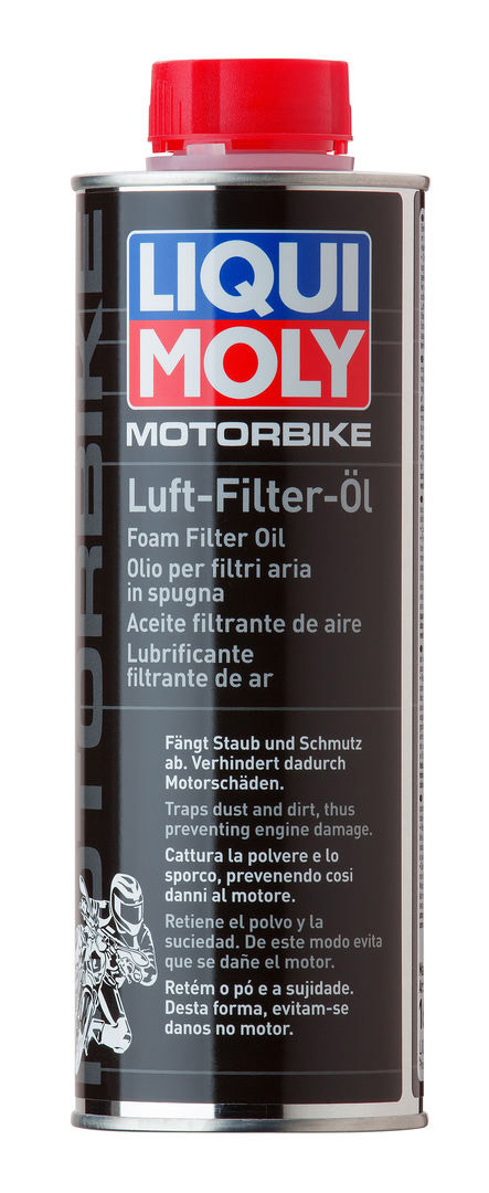 Масло LIQUI MOLY для пропитки воздушных фильтров MOTORBIKE LUFT-FILTER-OL 0,5Л